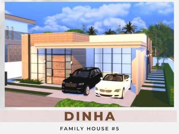 The Sims 4 Family House No.5 at Dinha Gamer