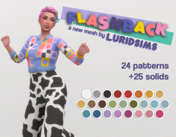The Sims 4 flashback a new mesh