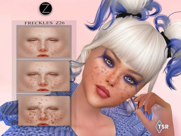 The Sims 4 FRECKLES Z26 by ZENX