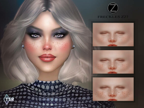 The Sims 4 FRECKLES Z27 by ZENX