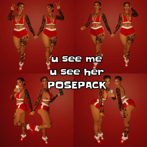 The Sims 4 free pose pack