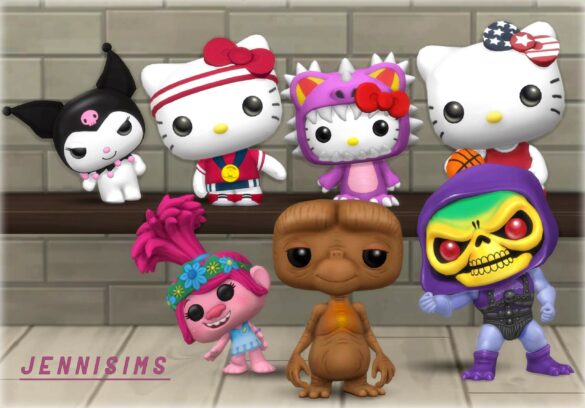 The Sims 4 Funko Pops DECORATIVE PART 1 at Jenni Sims