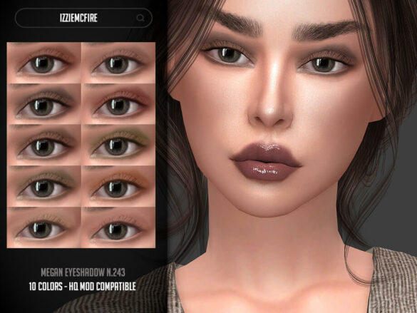 The Sims 4 IMF Megan Eyeshadow N.243 by IzzieMcFire
