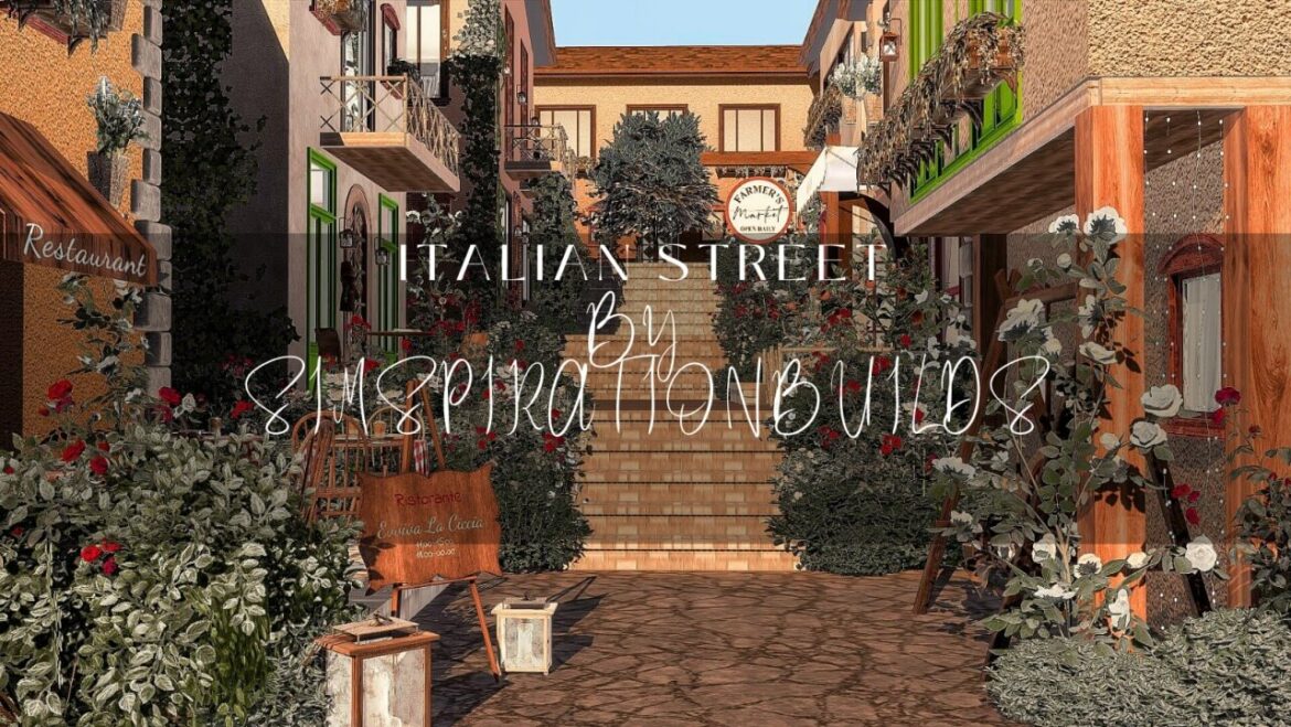 The Sims 4 Italian Set at Simspiration Builds