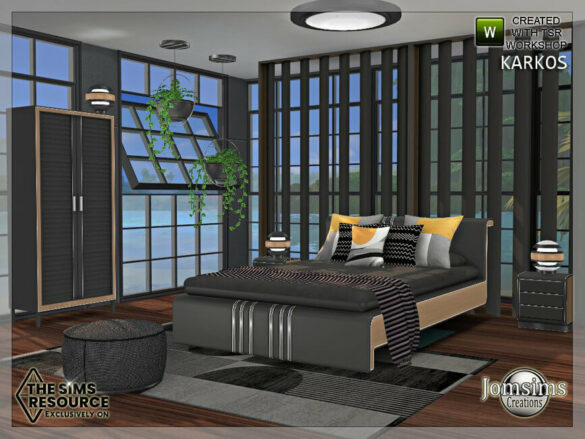 The Sims 4 Karkos bedroom by jomsims