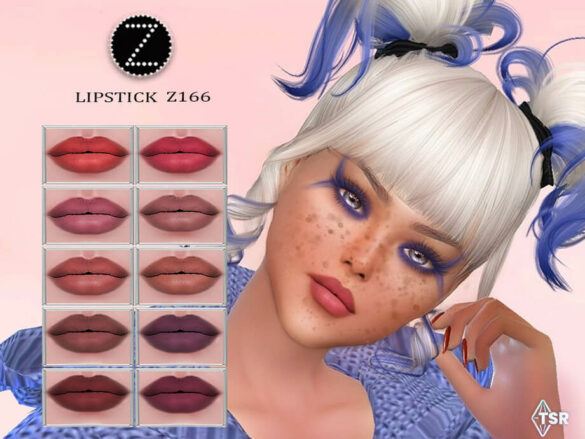 The Sims 4 LIPSTICK Z166 by ZENX