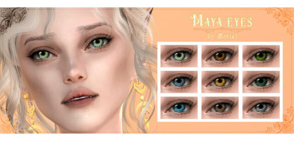 The Sims 4 maya eyes