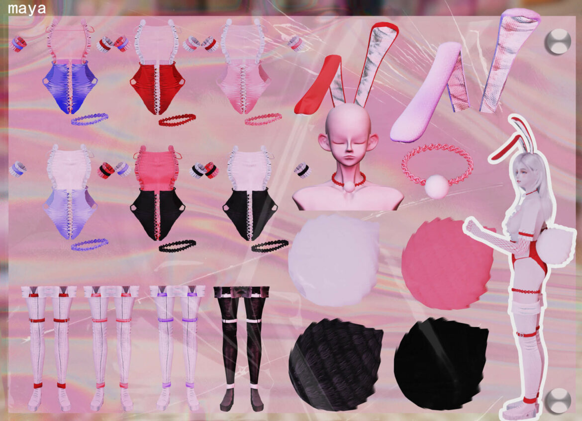The Sims 4 mayarabbits8 new mesh