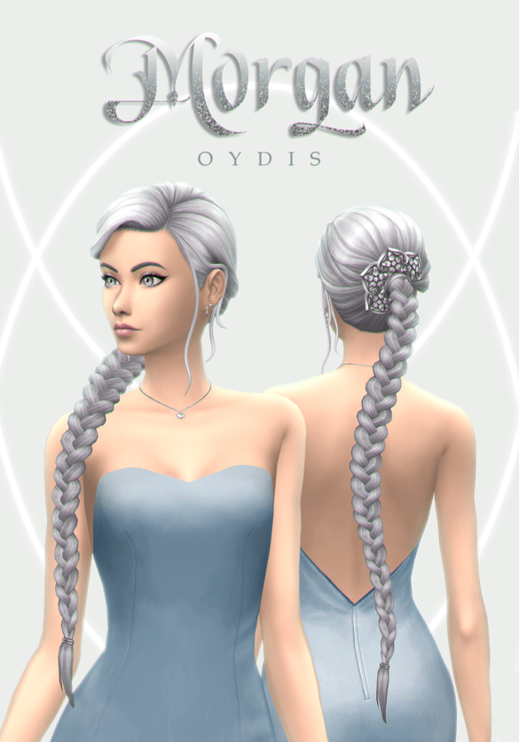 The Sims 4 morgan hair