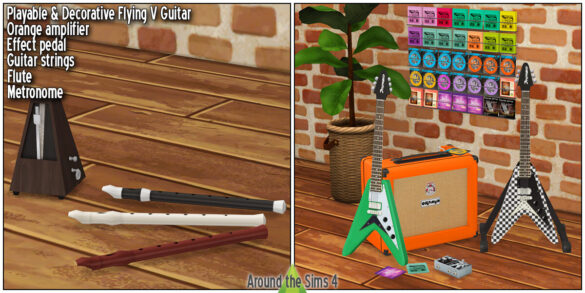 Music Instruments – Playing and Decorative