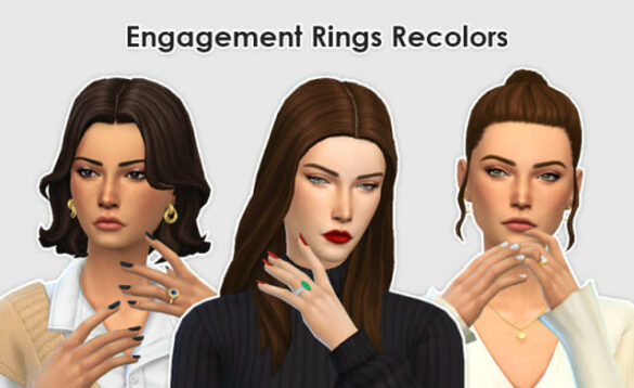 The Sims 4 my wedding stories engagement rings