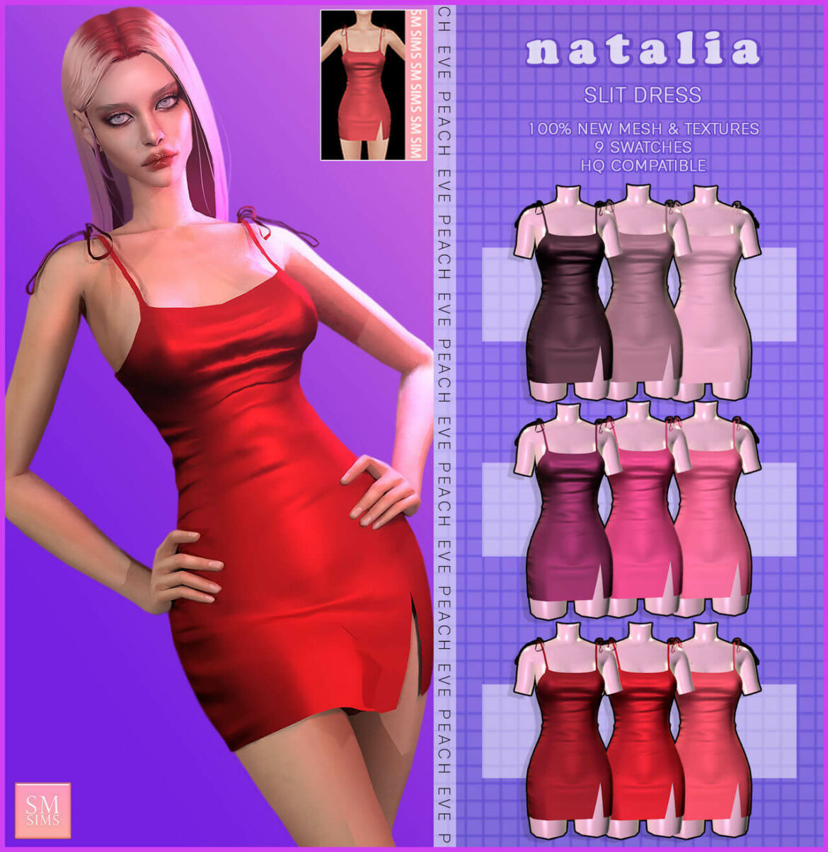 The Sims 4 natalia dress