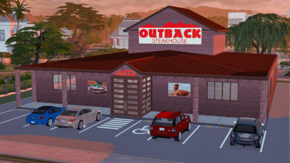 The Sims 4 outback steakhouse