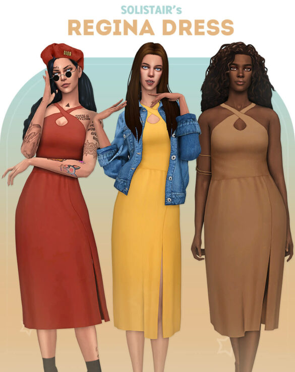 The Sims 4 regina dress