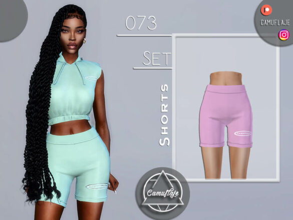 The Sims 4 SET 073 – Shorts by Camuflaje