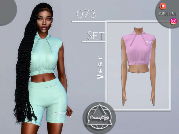 The Sims 4 SET 073 – Vest by Camuflaje