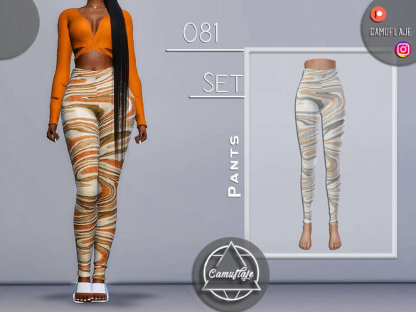 The Sims 4 Set 081 Pants By Camuflaje The Sims Game