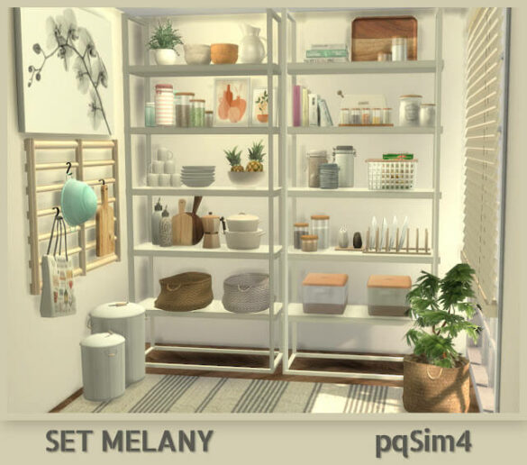 The Sims 4 Set Melany at pqSims4