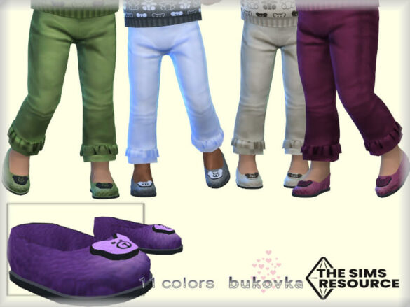 The Sims 4 Shoes Bear by bukovka