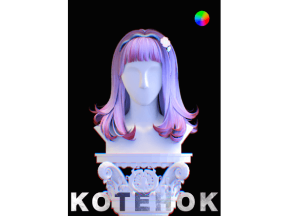 The Sims 4 Sim Hair by kotehoksims