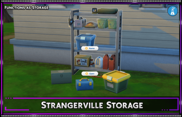 The Sims 4 Strangerville Storage