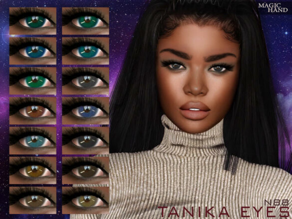 The Sims 4 Tanika Eyes N88 by MagicHand