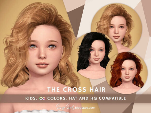 The Sims 4 The Cross Hair KIDS by SonyaSimsCC