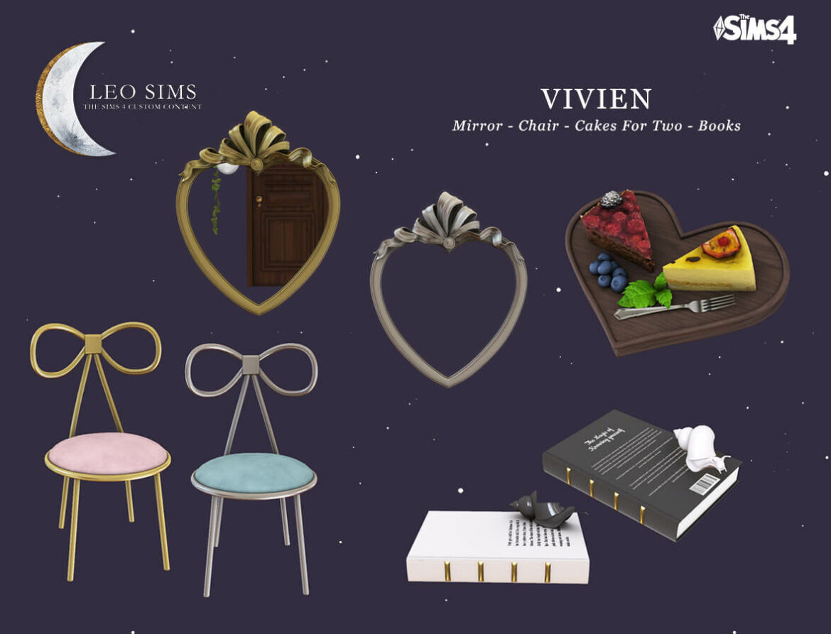 The Sims 4 Vivien Decor at Leo Sims