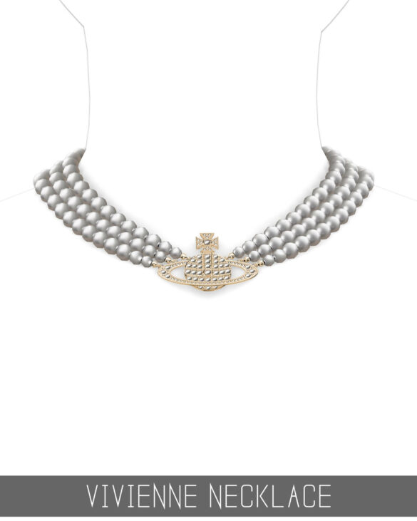 The Sims 4 Vivienne Necklace at Simpliciaty