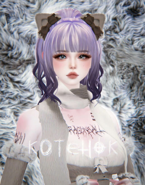 The Sims 4 zia hair