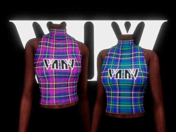 The Sims 4 High School Fashion – Top III by Viy Sims