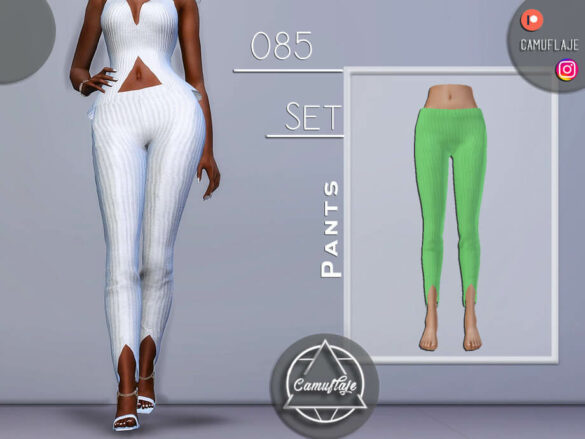 The Sims 4 SET 085 – Pants by Camuflaje at TSR