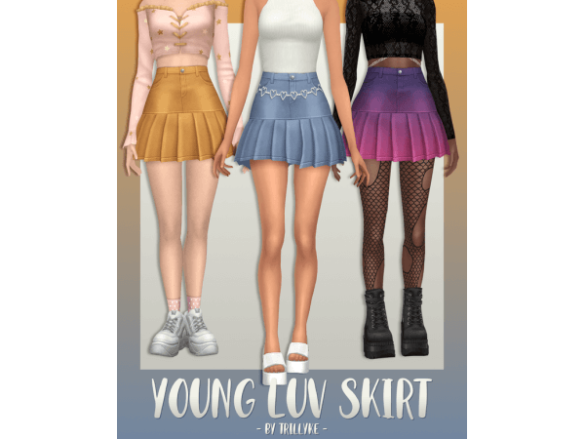 Young Luv Skirt by Trillyke