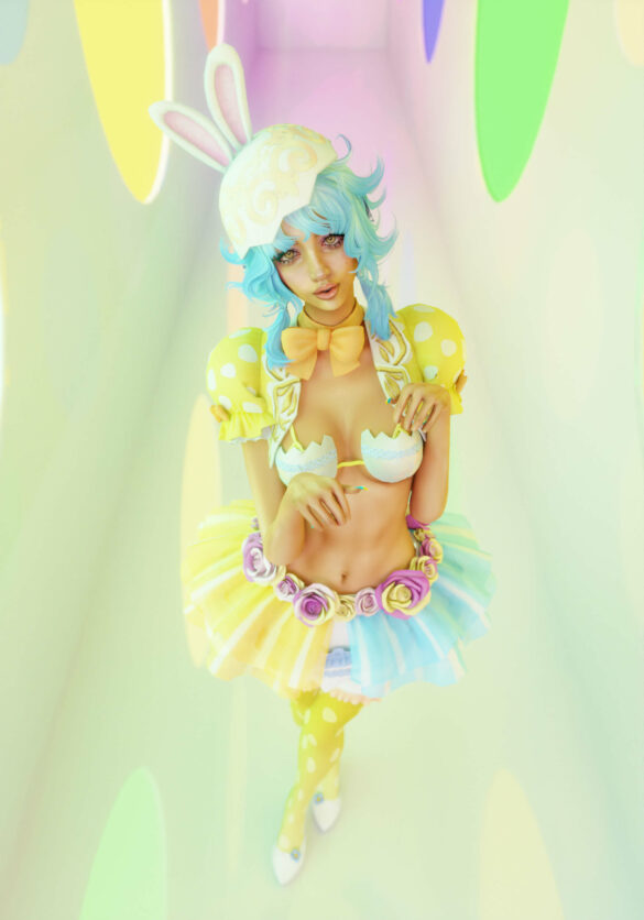 doaxvv happy egg set