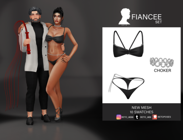 Fiancee - Set Sims 4