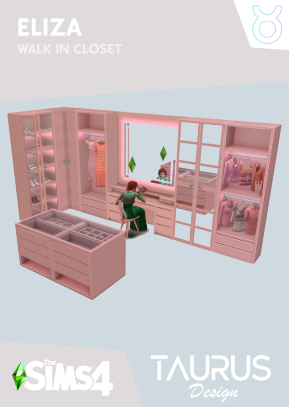 eliza walk in closet