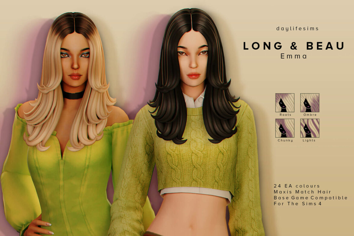 long beautiful set emma