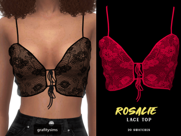 Rosalie Lace Top
