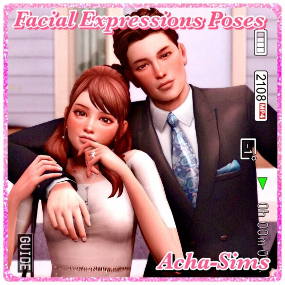 acha facial expressions poses