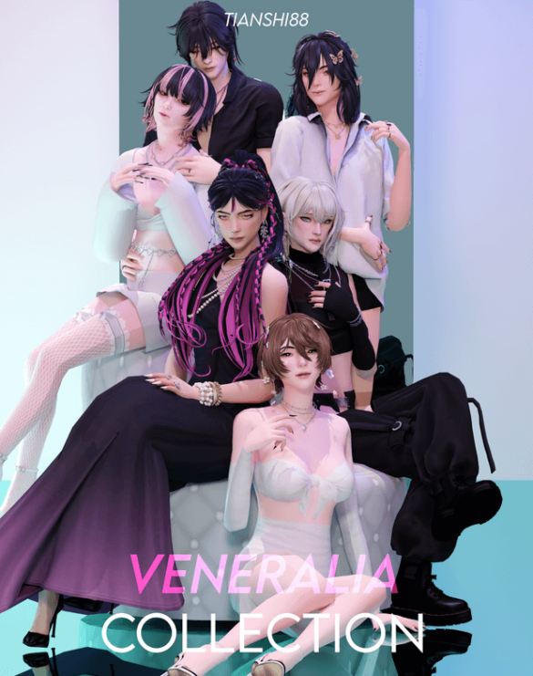 VENERALIA COLLECTION: ALL hairstyle