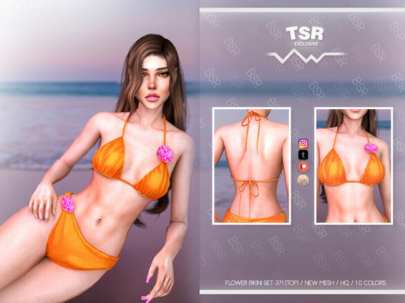 FLOWER BIKINI SET-371 BD1023