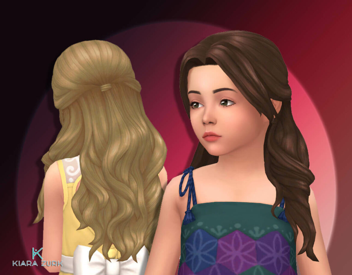 Long Wavy Without Bangs for Girls