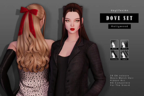 DOVE HAIR SET - Hollywood