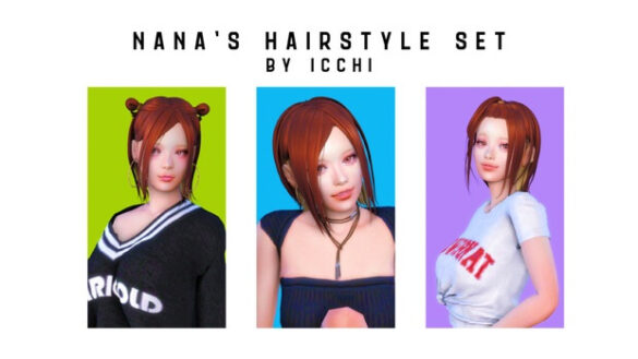Nana's Hairstyle Sets