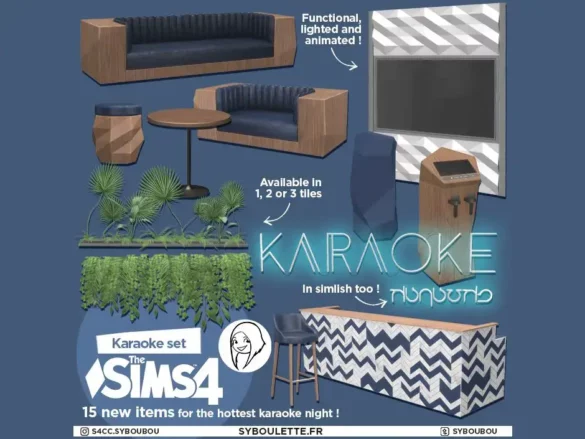 KARAOKE CC SIMS 4