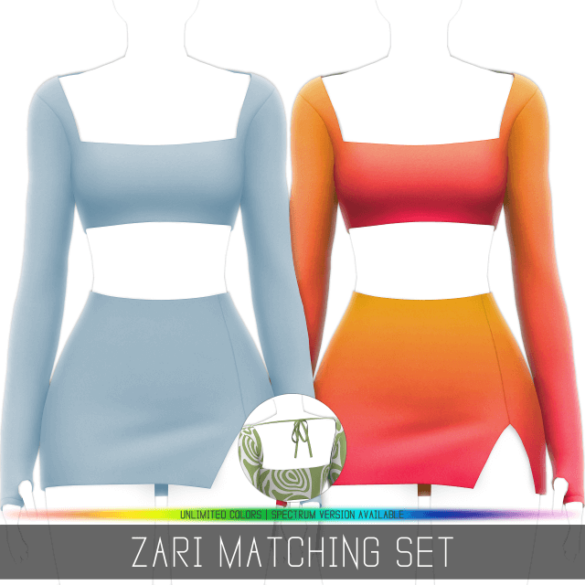 ZARI MATCHING SET
