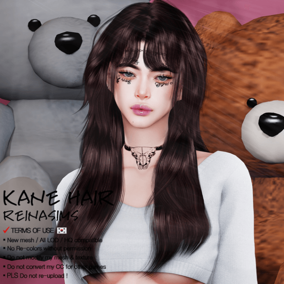 Reina - 104 Kane hair