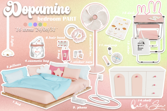 Dopamine Set(bedroom PART)