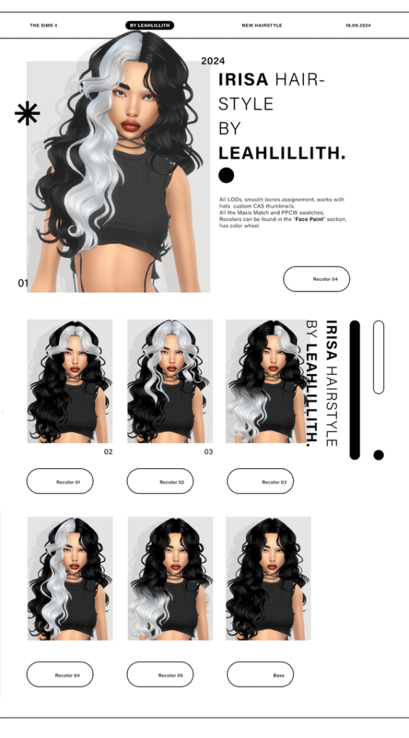 Irisa Hairstyle MM PPCW