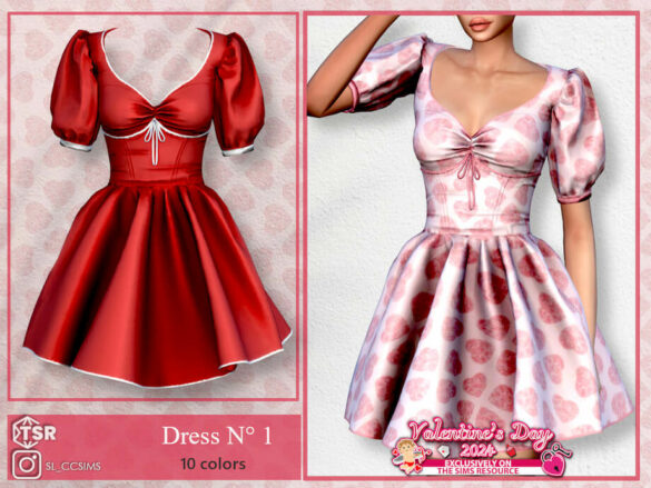 Valentine&#039;s Day Dress 1